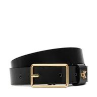 Paski - Pasek Damski Calvin Klein Square Buckle Ck Loop 25Mm LV04F7050G Czarny - miniaturka - grafika 1
