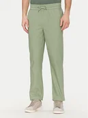 Spodnie męskie - Blend Spodnie materiałowe 20718408 Zielony Regular Fit - miniaturka - grafika 1