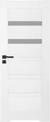 Drzwi wewnętrzne - Stira Door Drzwi z podcięciem Credis 60 prawe białe - miniaturka - grafika 1