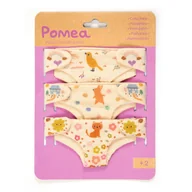Domki dla lalek - Zestaw 3 pieluszek dla lalek POMEA DJ07791 - miniaturka - grafika 1