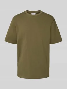 T-shirt o kroju oversized z okrągłym dekoltem - Koszulki męskie - miniaturka - grafika 1