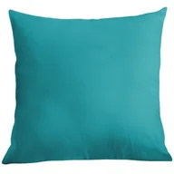 Poszewki na poduszki - Poszewka 40 x 40 Dekoracyjna Bawełna Simply Turkus - miniaturka - grafika 1