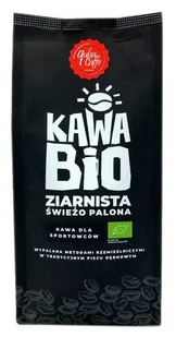 QUBA CAFFE Kawa ziarnista Quba Caffe BIO DLA SPORTOWCÓW 250g 7640-uniw - Kawa - miniaturka - grafika 1