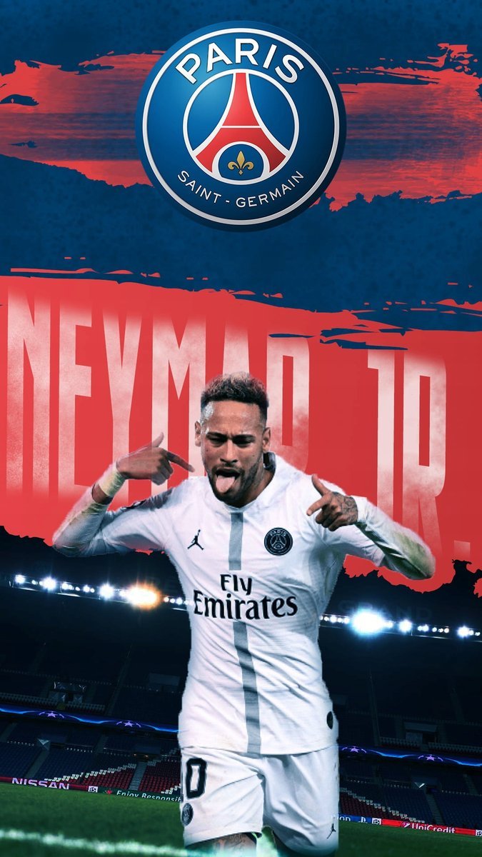 PODKŁADKA POD MYSZ Nadruk 22x18 cm Neymar JR PSG Barcelona Tekst Prezent