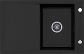 Zlewozmywaki - Kernau Zlewozmywak granitowy KGS M 45 1B1D Deep Black KGS M 45 1B1D Deep Black - miniaturka - grafika 1