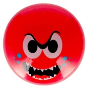 Piłki dla dzieci - Piłka kolorowa 23cm Buzka czerwona ARTYK 133916 - miniaturka - grafika 1