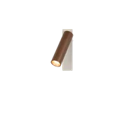 Lampy ścienne - AMBALA 849210165 kinkiet regulowany reflektorek LED 5,5W DIM CCT beż / kawowy - miniaturka - grafika 1