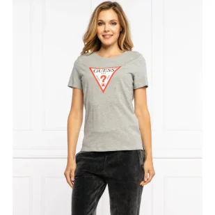 GUESS T-shirt ORIGINAL | Regular Fit - Koszulki i topy damskie - miniaturka - grafika 1