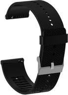 Akcesoria do smartwatchy - INF Silikonowy pasek do zegarka Polar Ignite Smartwatch Czarny - miniaturka - grafika 1