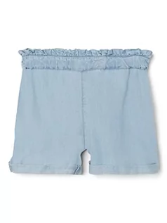 Spodenki damskie - NAME IT Dziewczęce szorty jeansowe Baggy Fit - grafika 1