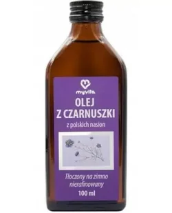 MyVita, Olej z czarnuszki, 100 ml - Olej spożywczy - miniaturka - grafika 1