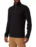 Bluzy męskie - Urban Classics Męska bluza Heavy Troyer Ls, czarny, 4XL - miniaturka - grafika 1