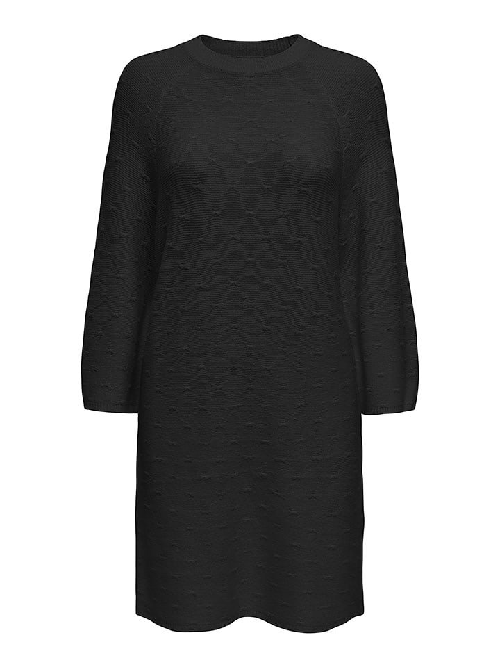 ONLY Sukienka dzianinowa w kolorze czarnym