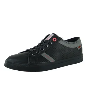 Trampki męskie Cross Jeans II1R4004C czarne - Trampki męskie - miniaturka - grafika 1