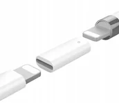 Adaptery i przejściówki - PRZEJŚCIÓWKA ADAPTER ŁADOWARKA DO GNIAZDO LIGHTNING DO RYSIK APPLE PENCIL - miniaturka - grafika 1