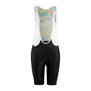 Męskie Spodenki CRAFT ADV ENDUR BIB SHORTS M 1910523-900007 – Czarny - Spodenki rowerowe - miniaturka - grafika 1