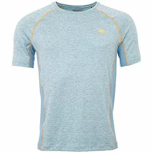 Kappa Kappa Koszulka męska HADRIAN T-Shirt, Reef Waters Melange, 2XL 308035 - Koszulki męskie - miniaturka - grafika 1