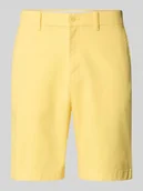 Spodenki męskie - Bermudy o kroju regular fit z mieszanki bawełny - miniaturka - grafika 1