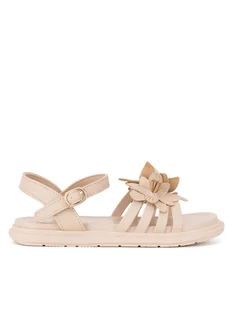 DeeZee Sandały CS6266-01 Beżowy - Buty dla dziewczynek - miniaturka - grafika 1