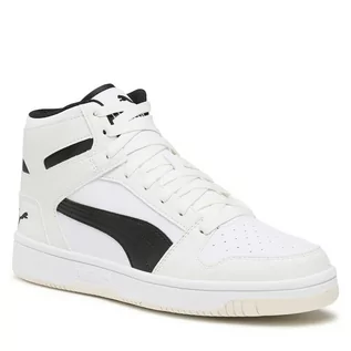 Półbuty męskie - Sneakersy Puma Rebound Layup Sl 369573 30 Vaporous Gray-Puma Black-Puma White - grafika 1