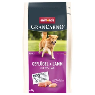 animonda GranCarno Adult, drób i jagnięcina - 1 kg - Sucha karma dla psów animonda GranCarno Adult, drób i jagnięcina - 1 kg - Sucha karma dla psów - miniaturka - grafika 1