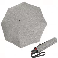 Parasole - KNIRPS T.200 Nuno Ishidatami Grey - EKO elegancki damski parasol w pełni automatyczny - miniaturka - grafika 1