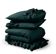 Pościel - 240x220 CYPRUS c. zielony  kpl pościeli bawełna - miniaturka - grafika 1