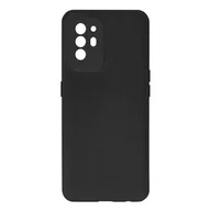 Etui i futerały do telefonów - Etui do Oppo A94 5G Silikonowe Półsztywne Soft Touch czarne - miniaturka - grafika 1