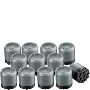 Antywibracyjne Podkładki pod Meble z Przyssawkami Szare 12 sztuk - Meble modułowe i akcesoria - miniaturka - grafika 1