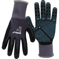 Rękawice robocze - Rękawice robocze DEDRA Nitrile Pro Comfort BH1015R09 ( 9) - miniaturka - grafika 1