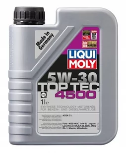 Liqui Moly Top Tec 4500 5W-30 1L - Oleje silnikowe - miniaturka - grafika 1