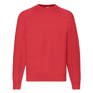 Bluza Męska Raglan Sweat Czerwony r. XL - Bluzy męskie - miniaturka - grafika 1