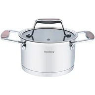 Garnki - Klausberg Garnek stalowy 3.5L 20cm KLAUSBERG Premium 18/10 [KB-7227] KB-7227 - miniaturka - grafika 1