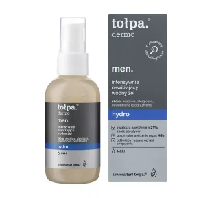 Tołpa Men Dermo Żel wodny intensywnie nawilżający 75 ml - Kremy do twarzy - miniaturka - grafika 1