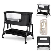 Łóżeczka i kojce - ŁÓŻECZKO DOSTAWNE TURYSTYCZNE REGULACJA WYSOKOŚCI MOSKITIERA LORELLI MILLIE - miniaturka - grafika 1