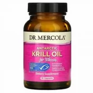 Witaminy i minerały - Dr. Mercola Antarctic Krill Oil for Women Suplement diety 90 kaps. - miniaturka - grafika 1