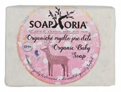 Kosmetyki kąpielowe dla dzieci - Soaphoria Babyphoria mydło organiczne dla dzieci od urodzenia 110 g - miniaturka - grafika 1