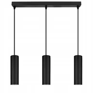 Lampy sufitowe - Lampa Wisząca Żyrandol Plafon Tuba Metal Led GU10 - miniaturka - grafika 1