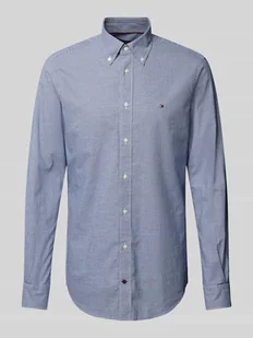 Koszula biznesowa z kołnierzykiem typu button down model ‘Henry’ - Koszule męskie - miniaturka - grafika 1