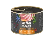 Mokra karma dla psów - Dolina Noteci Mini Rafi z kaczką 185g 51976-uniw - miniaturka - grafika 1