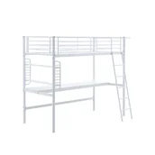 Łóżka dla dzieci i młodzieży - Dolce Halmar Łóżko Piętrowe z Biurkiem i Organizerem Halmar - miniaturka - grafika 1