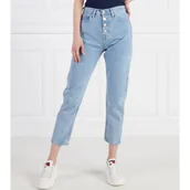 Spodnie damskie - Tommy Jeans Jeansy IZZIE HR SLIM ANKLE BF | slim boyfriend fit - miniaturka - grafika 1