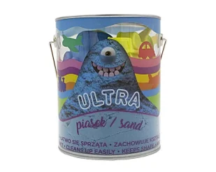 Ultra Piasek 900g niebieski + 4 foremki Pojazdy - EPEE - Zabawki kreatywne - miniaturka - grafika 1