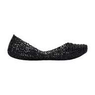 Baleriny - Melissa Baleriny Campana Papel Ad Black Damskie Czarne 39 - miniaturka - grafika 1