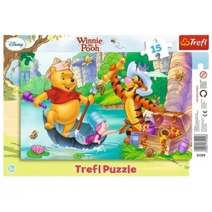 Trefl 15 EL. Ramkowe Wyprawa po skarb 405430 - Puzzle - miniaturka - grafika 1