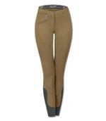 Bryczesy - Waldhausen Bryczesy ELT FUN SPORT SILICONE damskie - pełny silikonowy lej - camel - miniaturka - grafika 1