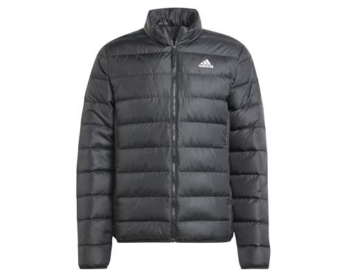 adidas Męska kurtka puchowa Essentials, czarna/biała, czarny/biały, XS
