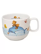 Sztućce dla dzieci - Villeroy & Boch Kubek "Happy Bear" w kolorze białym dla dzieci - 0,25 l - miniaturka - grafika 1