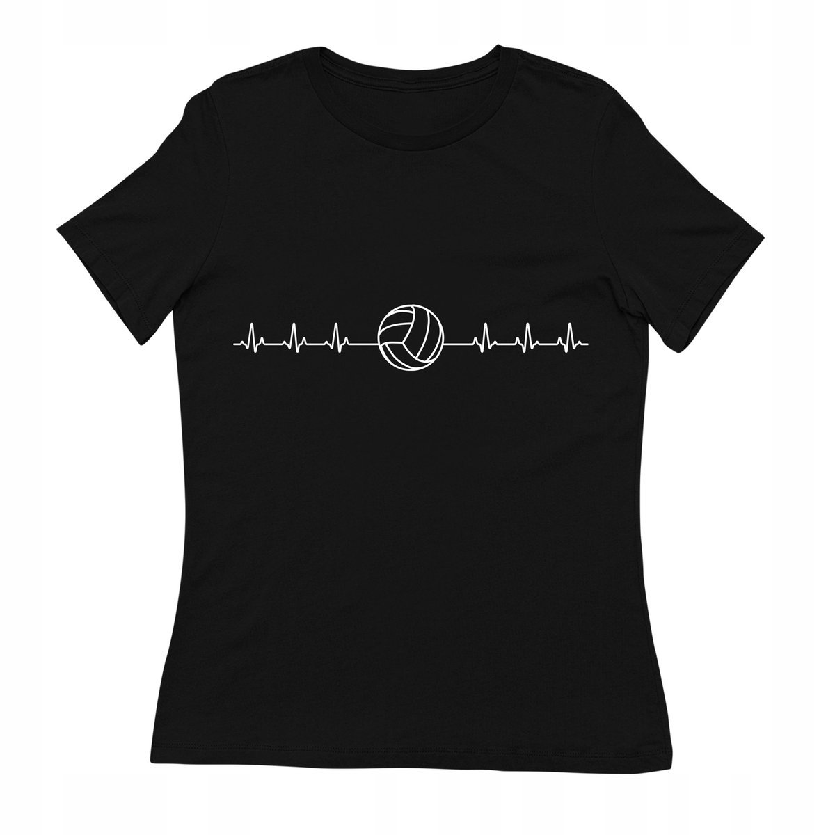 KOSZULKA DAMSKA LINIA ŻYCIA SPORTOWCA SIATKARZA SIATKÓWKA PIŁKA