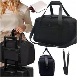 TORBA KABINOWA PODRÓŻNA POD SIEDZENIE 40x20x25 DO SAMOLOTU PODRĘCZNA 20L - Torby podróżne - miniaturka - grafika 1